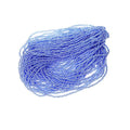 Size 11/0 Blue Sliver Lined Seed Beads Hank (1 Hank 3 Meters) Total 3 String Hanks About 6000pcs, 9 Meters String Seed Beads Strand Hanks(Blue -Silver Lined) - color: Blue -Silver Lined