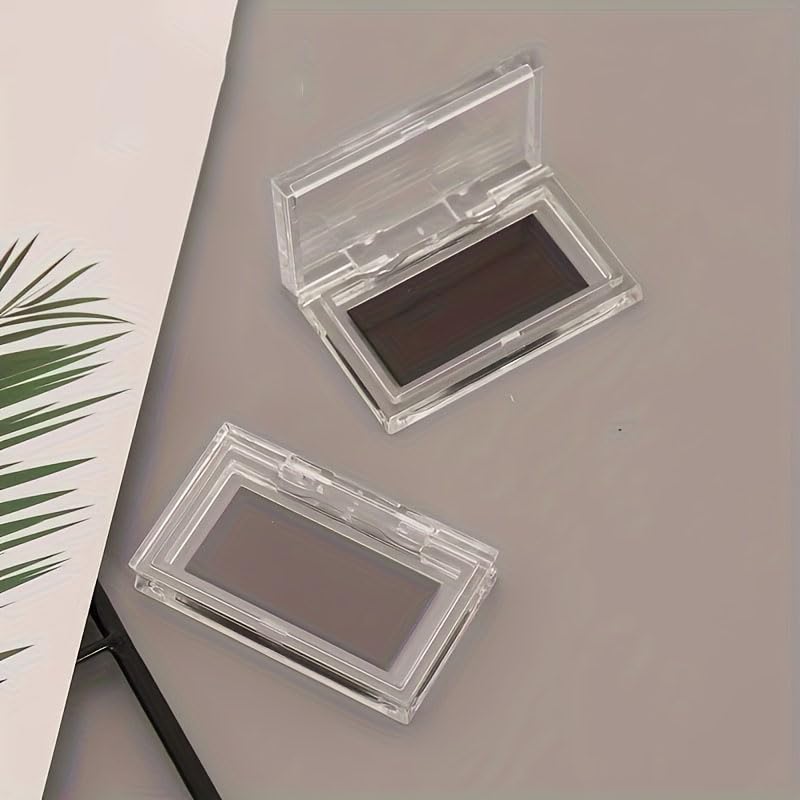 1pc Portable Magnetic Sewing Needle Box with Built-in Magnet - Transparent Anti-Lost Pin & Button Holder (Clear) - color: Clear