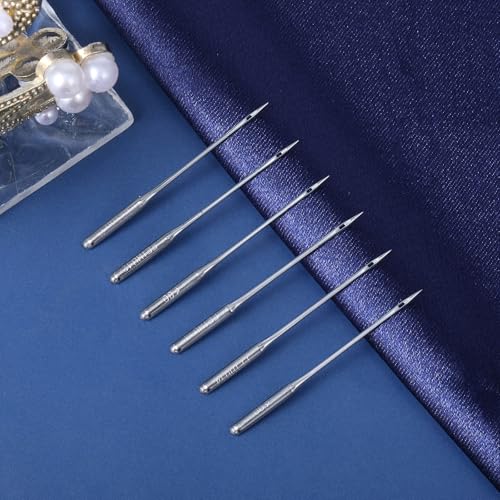 100 PCS Heavy Duty Sewing Machine Needles, Universal Size 80/12, 90/14 Quilting Denim Sewing Machine Needles for Denim Quilting Embroidery