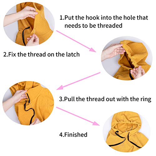 HOYOLS 7 Pcs Drawstring Threader Set