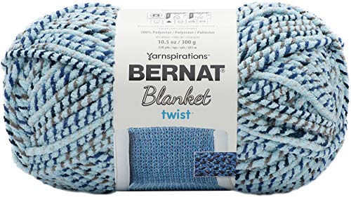 BERNAT BLANKET TWIST, SEA STARS - color: Sea Stars, size: 1 Pack, style: BLANKET TWIST