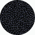 Legefo 4mm Glass Seed Beads Bulk, Black 6/0 Small Mini Pony Seed Beads, Tiny Round Craft Bead for Bracelet Necklace Wrist Jewelry Making Beading Weaving DIY Crafts Supplies, 1000pcs - color: Black