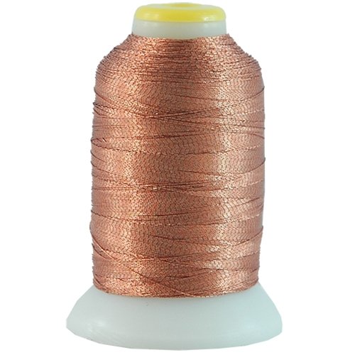 ThreadArt Metallic Embroidery Thread, 1000M, No. L39 - Copper - color: Copper