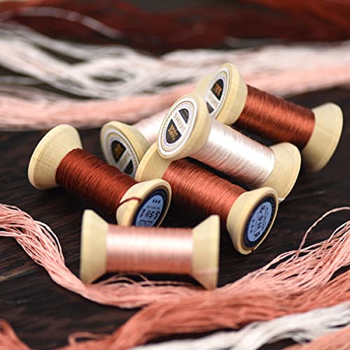 Natural 100% Mulberry Handmade Embroidery Silk Thread Silk Floss (93) - color: 93