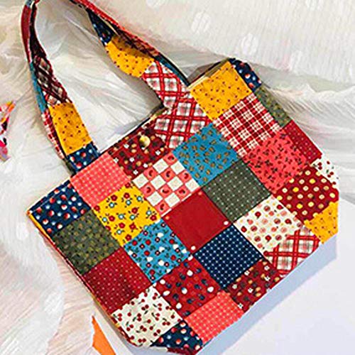 21 Pcs 10" x 10" Quilting Fabric Patchwork Squares Sheets Cotton Floral Printed Precut Fabric Sheets Cloths for DIY Sewing Scrapbooking Quilting (Color 2)