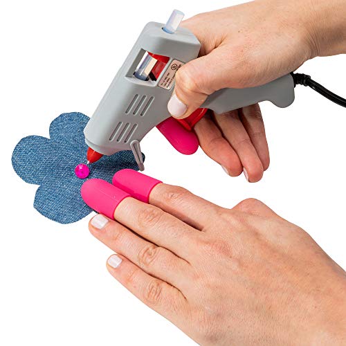 SINGER 00195 Heat Resistant Protective Finger Guards, 3-Count, Pink
