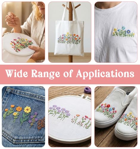25 Pcs Embroidery Transfer Patterns, Embroidery Patterns