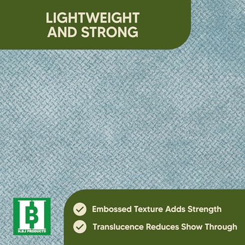 HBI No Show Mesh Embroidery Stabilizer Sheets, Cut Away, 10 x 12 in, 100 Pk - size: 10" x 12"