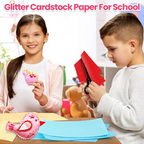 Reginary 120 Pcs 8 x 8 Inch Felt Sheets Bulk for Craft 40 Assorted Color - color: Classic, size: 8 x 8 Inch