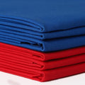 6 Pcs 18 x 21 Inches Cotton Fabric Precut Quilting Fabric Bundles Solid Colors Quilt Material for DIY Craft Sewing Embroidery (Red Blue) - color: Red Blue