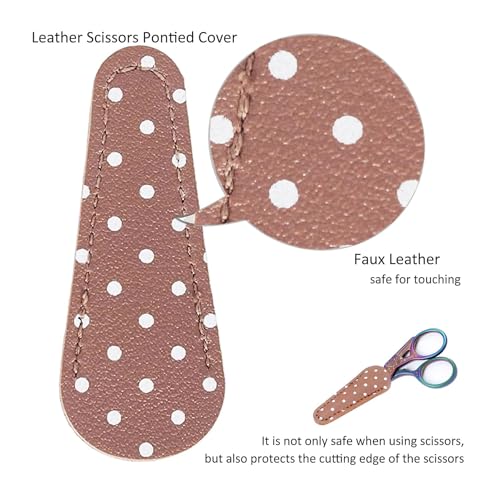 3.6 Inch Small Sewing Scissors Stainless Steel Sharp Pointed Tip Scissors with Case for Thread Trimming,Embroidery and Scrapbooking,Crafting,Colorful - size: 3.6 Inch, style: Style B1120