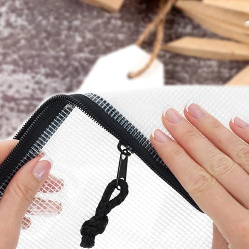 Pro Art Mesh & Vinyl Zipper Bag 23x31 - size: 23-inch x 31-inch Mesh Bag with Zipper