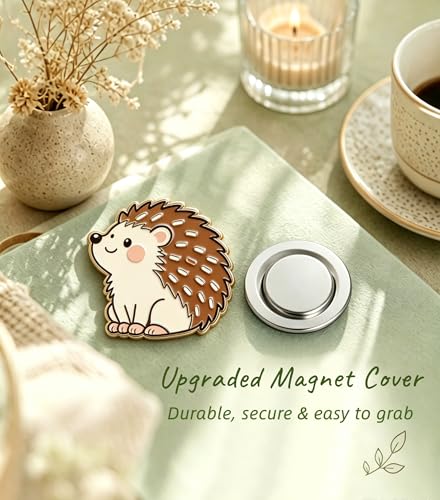 HENYANMHXH Needle Minder Magnet, Cute Magnetic Needle Holder, Hedgehog - color: Hedgehog
