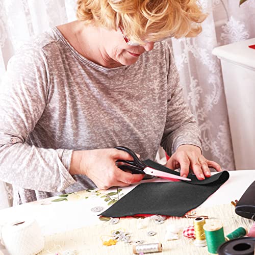 Jtnohx Color Felt Fabric Soft Felt Sheets for Crafts Black 20Pcs 8"x12" - color: Black