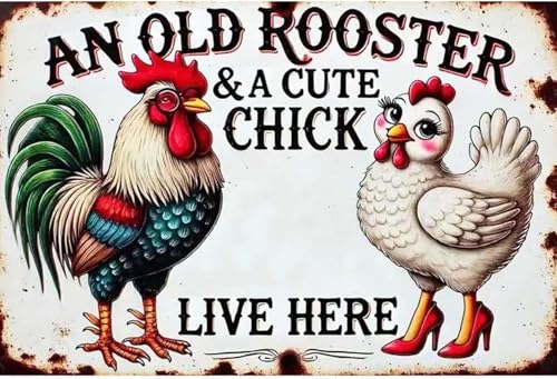 MjhRcll Chicken Stamped Cross Stitch Kits,Chicken Embroidery Starter Kit for Adult Beginners,Animals Cross Stitch Kits for Adults 12×16 Inch - color: X1947