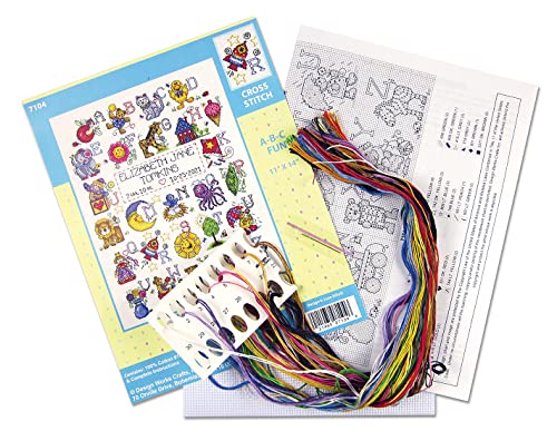 Design Works Crafts, ABC Fun Counted Cross Stitch Kit