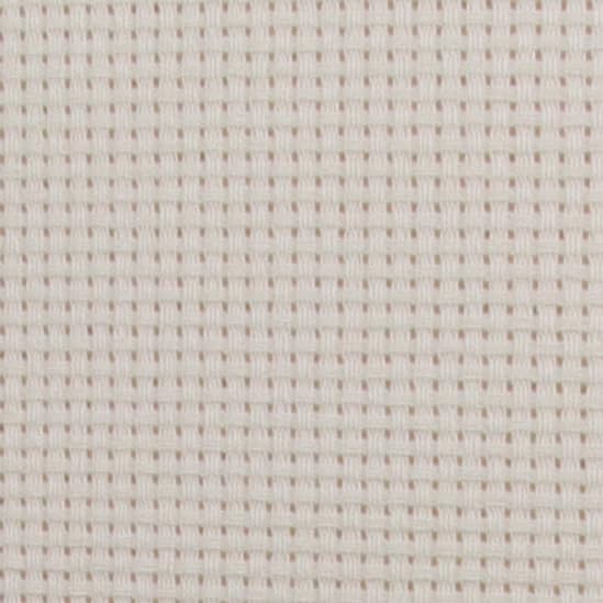 KCS 59" x 1 Yard (93cmx149cm) 11ct Counted Cotton Aida Cloth Cross Stitch Fabric (Ecru) - color: Ecru