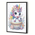 Diamond Painting Blank Notebook Kits for Adult, Dairy Travel Drawing Message Art Notebook, DIY Special Shape Diamond Art Kits Gift Cross Stitch for Office Work Study
