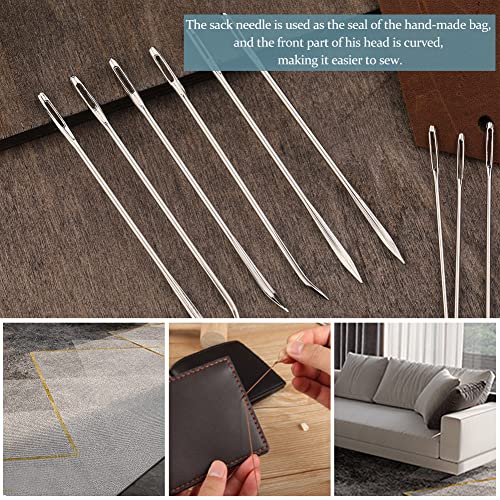 Veroave Sewing Needles, Curved Needle, 20 PCS Upholstery Needle - size: 20PCS