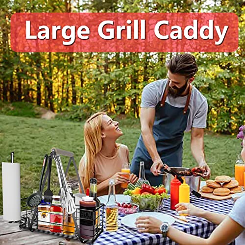 Grill Caddy BBQ for outdoor grill Utensil Picnic Caddy for Grill Camping
