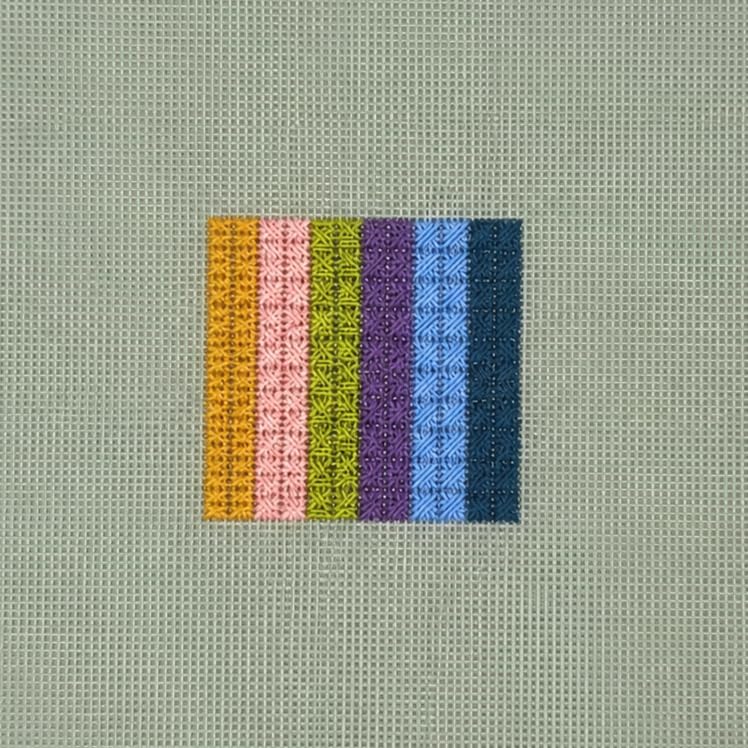 Howie’s Needlepoint Green Blank 18 Mesh Needlepoint Mono Canvas 20"x 18" - size: 18" x 20"