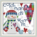 Cross Stitch Kits, Awesocrafts Little Snowman Christmas Easy Patterns Cross Stitching Embroidery Kit Supplies Christmas, Stamped or Counted (Snowman, Stamped) - size: Stamped