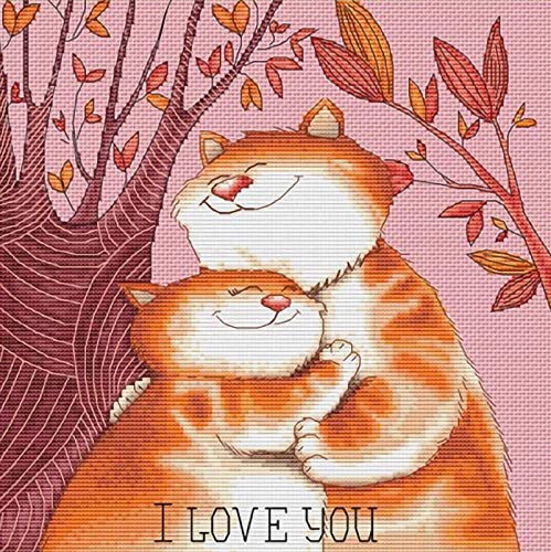 Aida Cloth 14 Count Cross Stitch Fabric,19×28inch (14CT, Pink) - color: Pink, size: 14CT
