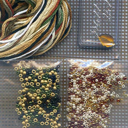 Chippy Beaded Halloween Counted Cross Stitch Kit Mill Hill 2105 Autumn Harvest MH185205