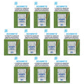 SCHMETZ Topstitch Sewing Machine Needles - Quilting & Topstitching Supplies, Size 100/16, 5-Needle Cards, Pack of 10 - size: 10 Cards (50 Needles)