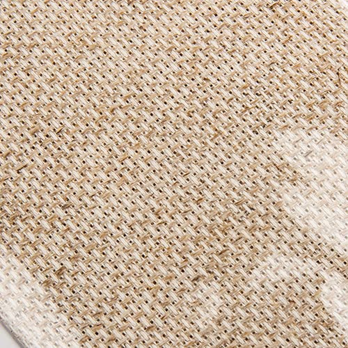 DesignWorks Ink 14 Aida Fabric Pre-Cut for Counted Cross Stitch-Oatmeal, Gold