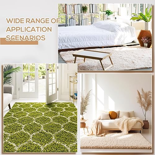 4 Pcs 80'' x 40" Large Overlocking Primary Tufting Cloth for Rug Tufting