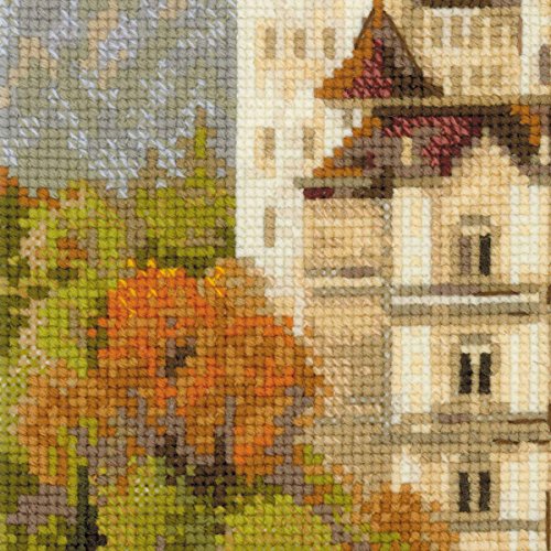 RIOLIS 1520 Neuschwanstein Castle Counted Cross Stitch Kit 13.75 x 23.5 in
