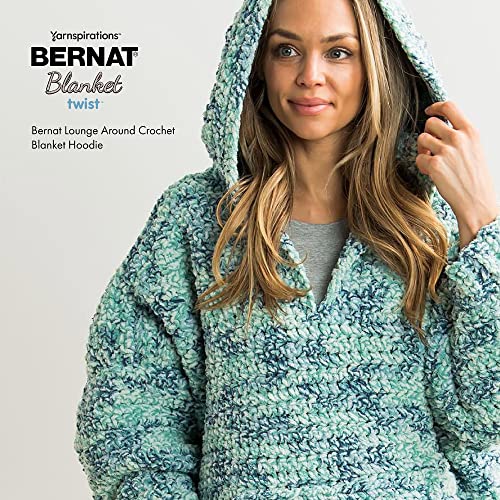 Bernat Blanket Twist Yarn for Crocheting & Knitting, Making Waves, 2-Pack - color: Making Waves, size: 2 Pack, style: BLANKET TWIST