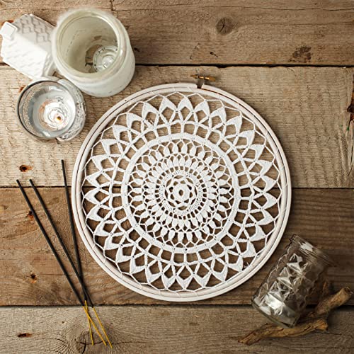 Pllieay 12 Pieces 8 Inch Round Embroidery Hoops - style: 8 Inch