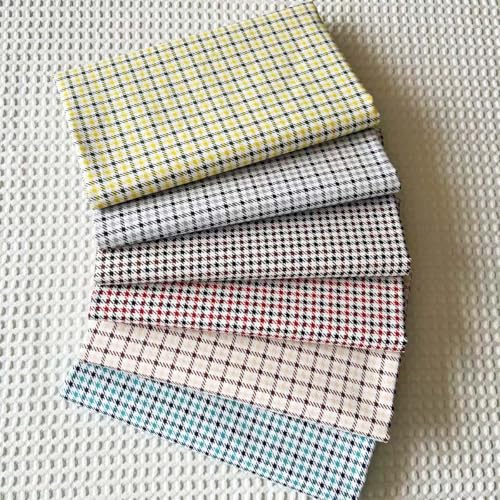 5x5 Inch Gingham Fabric Squares,Charm Packs Clearance,Pre-Cut Houndstooth Pattern Bundles for Quilting & DIY Crafts (42Pcs) (Pack of 2) - color: Gingham, size: 5 inch x 5 inch (Pack of 2)