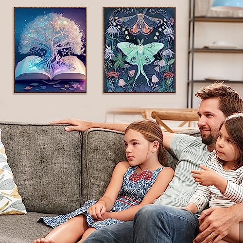 Tiwabb Tree of Life Stamped Cross Stitch Kits for Adults Beginners - color: Tree of Life-1