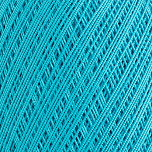 Yarn Art 1 Skein YarnArt Violet,100 Mercerized Cotton Yarn Threads Crochet Lace Hand Knitting Yarn Embroidery Arts Crafts (Blue 5353) - color: 5353