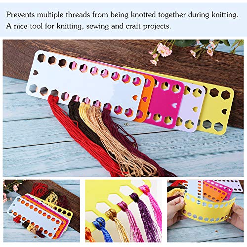 5 Pcs Embroidery Floss Organizer Cross Stitch Thread Holder Floss Bobbin