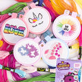 CRAFTILOO Embroidery Kit for Kids - 5 Stamped Beginner Needlepoint Projects - color: 5 Embroidery kit