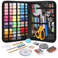Coquimbo Professional Sewing Kit for Adults, 213 Pieces Sewing Tools - color: Black, size: XXL