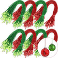Shappy 1000 Pcs Christmas Ornament Hooks, Red, Green - color: Red, Green