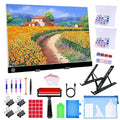Ratukall A3 LED Light Pad for Diamond Painting, USB Powered Light Board Kit - style: 02-A3 Light Pad Kit