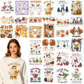 30 Pcs Goose Thanksgiving Christmas DTF Transfers Ready to Press - style: Goose - Fall Halloween Christmas Thanksgiving Day