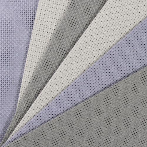 KCS 6 pc of 12" x 18"(30cmx45cm) 14CT Counted Cotton Aida Cloth Cross Stitch Fabric (Pearl Grey +Light Steel Grey+Medium Grey) - color: Pearl Grey +Light Steel Grey+medium Grey