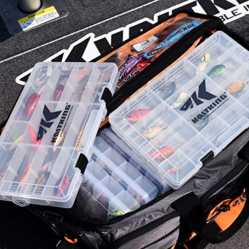 KastKing Utility Tackle Boxes, 3600 and 3700 Fishing Tackle Trays - color: Standard, size: 3700(4Pack)