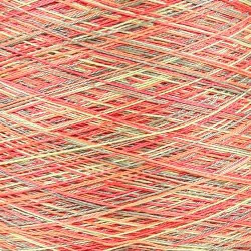 KCS 162 Yards(150 Meters) Mercerized Pearl Cotton Crochet Needlepoint Thread,Size 5 (4510, 6 skeins) - color: 4510