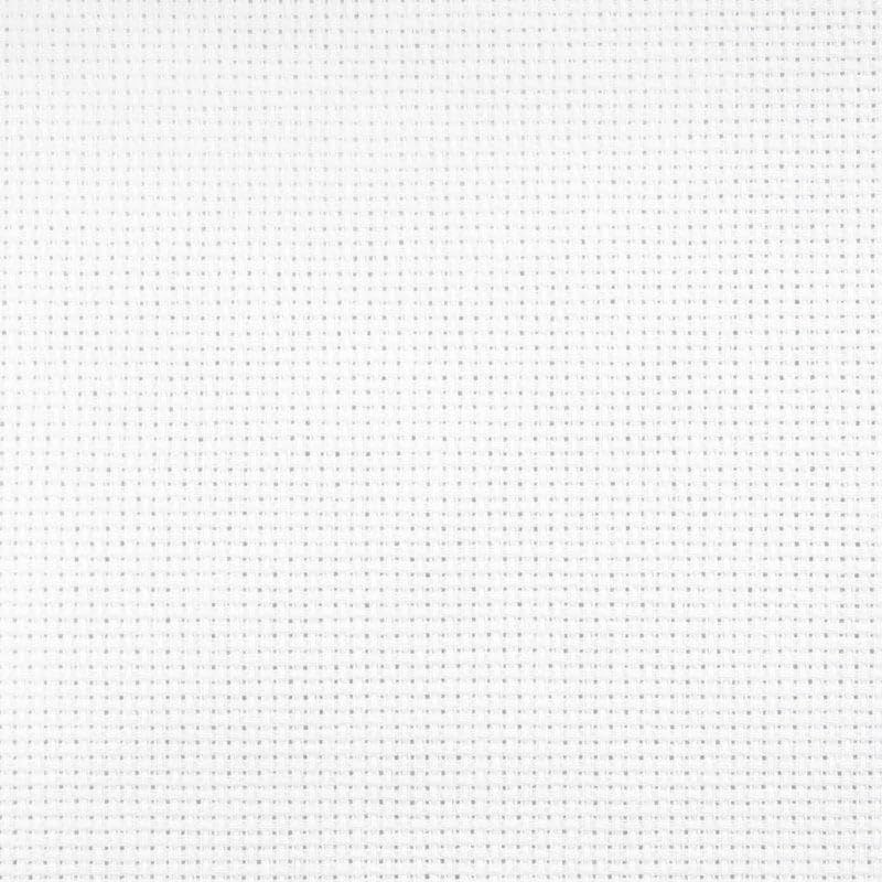Zweigart Aida Cloth 18 Count – Snow White (100), 19.7" x 39.4", 100% Cotton Fabric for Cross Stitch & Embroidery Projects - color: Snow White (100), size: 19.7" x 39.4"