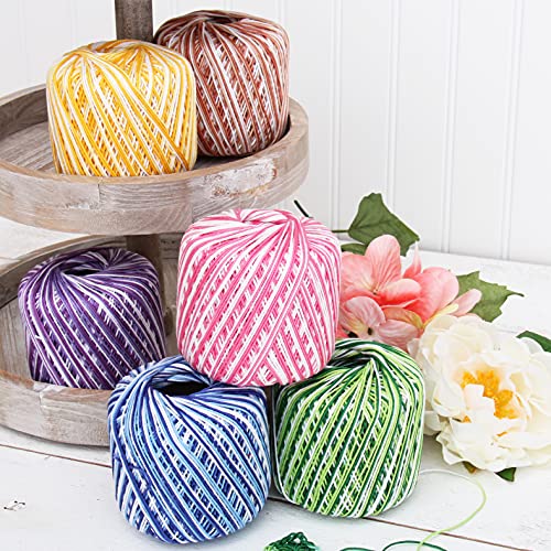 ThreadArt 100% Cotton Crochet Thread Size 10, Variegated Lavenders 47 - color: VARIEGATED LAVENDERS, size: SIZE 10 SINGLE