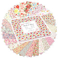 Pre-Cut Cotton Fabric Squares (42pcs 10'' Floral) - color: 42pcs 10'' Floral