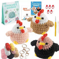 HaoBaiyxgs Crochet Kit for Beginners,Stuffed Animal Knitting Kit for Adult